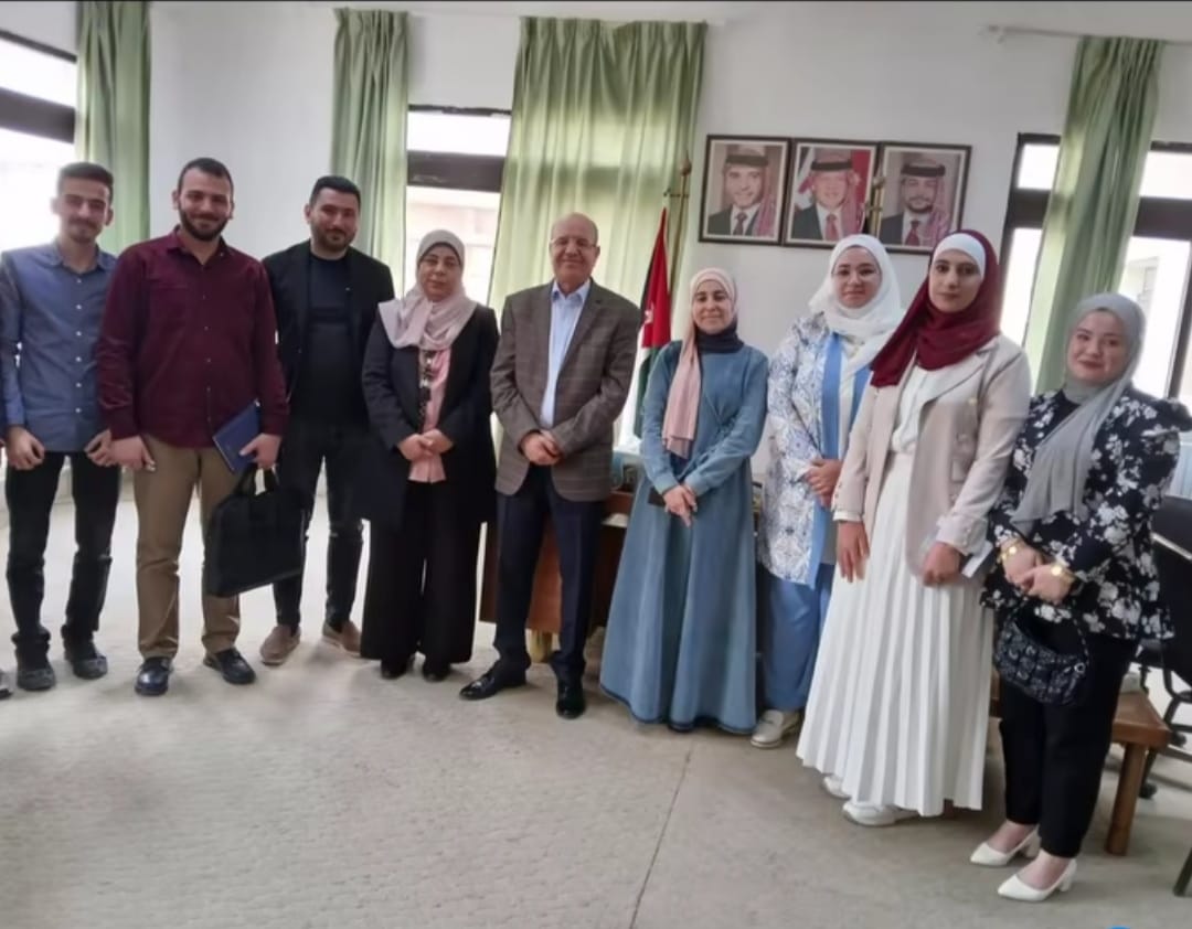 لقاء مع نائب رئيس الجامعة